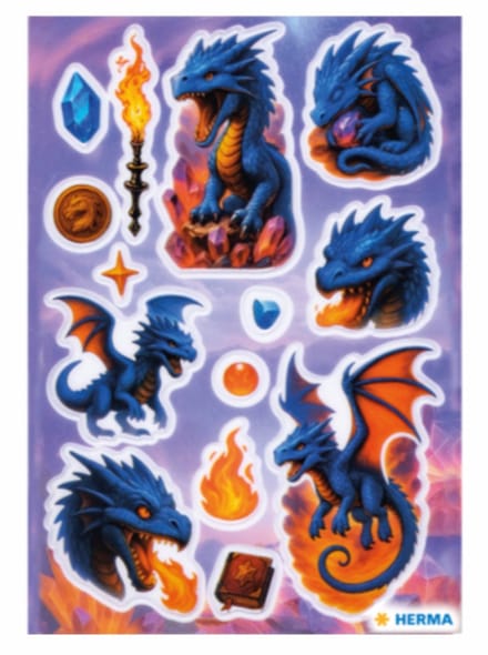 HERMA stickers MAGIC, zelfklevend, 84 x 120 mm, 14 stuks