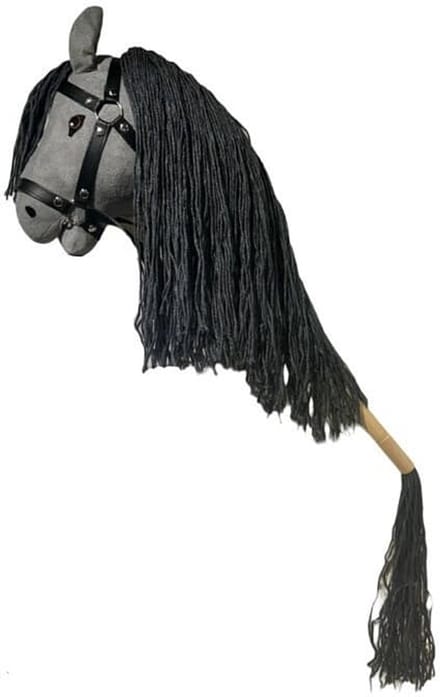 ByToizz Stokpaard met Staart Grijs
