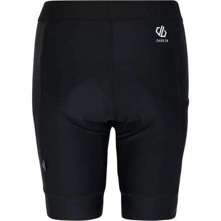 Dare2B - AEP Prompt Korte Dames Fietsbroek - Coolmax - Q-Wic - Zwart - Maat 40