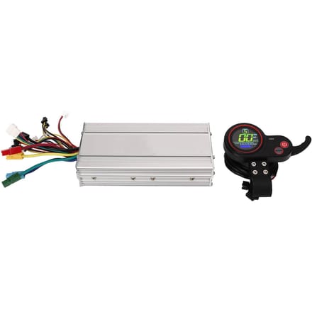 Elektrische Fiets Controller Borstelloze Motor 36V 48V 1000W 1500W 35A met V889 Kleurendisplay Scherm white