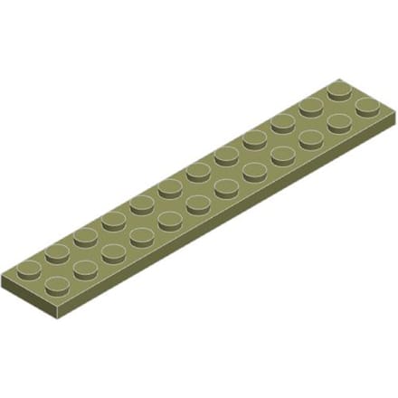 10ST 2445 2x12 Plaat Bouwsteen Plat ZELF MAKEN Componenten Bouwmoc Compatibel Assemblage Deeltje Creatief Cadeau Speelgoed 10PCS kleur van de zeegolf