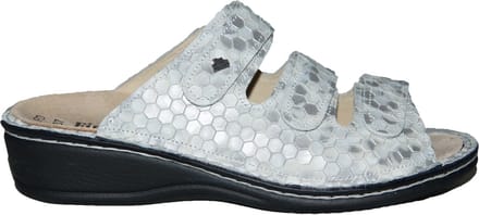 Finn Confort Pisa Wijdte H Grijs/Wit Maat: 41