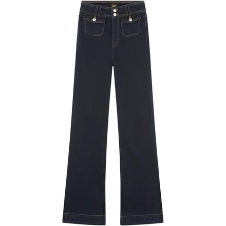 Damesjeans Lee 70S Lana Traces Of Dark Bootcut