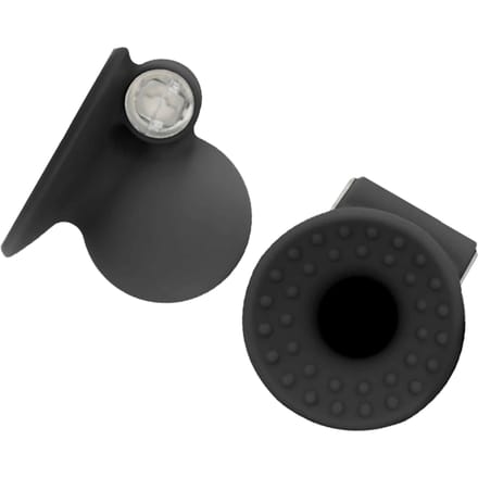 Vibrating Nipple Suckers - Black