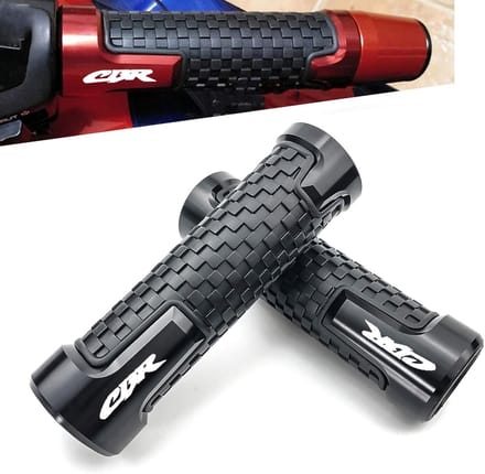 Universele Motor Stuur Grips 22mm - Antislip Rubber Aluminium Handvatten