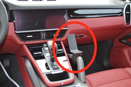 Brodit ProClip houder geschikt voor Porsche Cayenne 2019 - Center mount