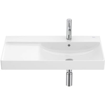 Roca Ona washbasin 80 x 46 cm with basin right A327688000