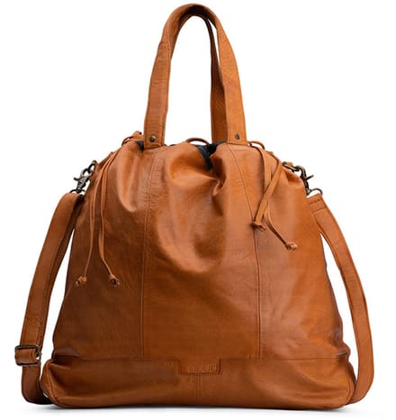 MUUD - Lofoten XL - Luxe lederen Handwerktas - Whisky