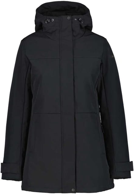 Icepeak Aplington I Softshelljack Zwart 36 Vrouw