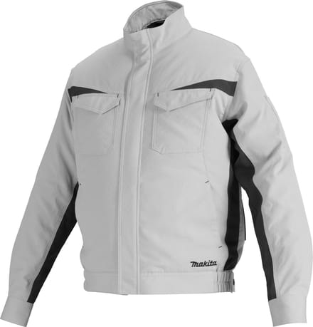Makita DFJ213ZXL Accu-klimaatjack maat XL Maat: XL Grijs