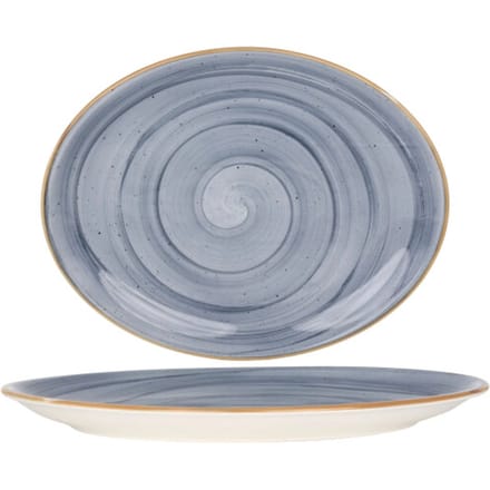 Bonna Serveerschaal - Aura Dusk - Porselein - 36 cm - set van 2