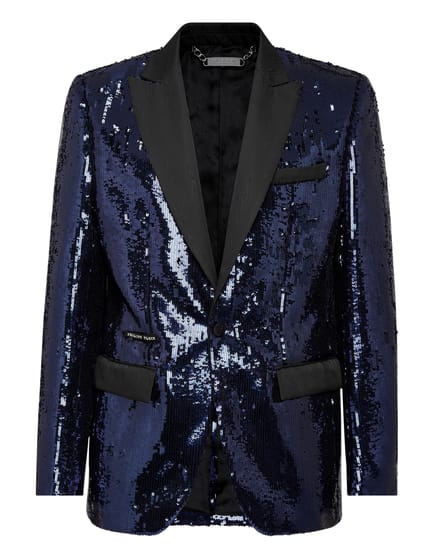 Blazer Met Één Knoop Slim Fit