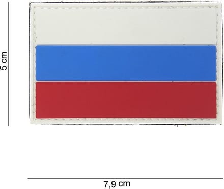 101 Inc Embleem 3D Pvc Rusland  10017