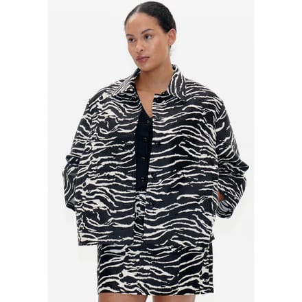 Baum und Pferdgarten Bessie Jacket Black Whisper Zebra Taglia: 44 | Blazers Outlet | Donna | Nero