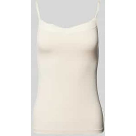 Triumph Feel of Modal Spaghetti Top Dames Onderhemd - Creme - Maat S