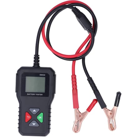 Batterijtester 6V 12V 24V 3 in 1 Professionele Auto Batterijen Levensduur Test BM550 black