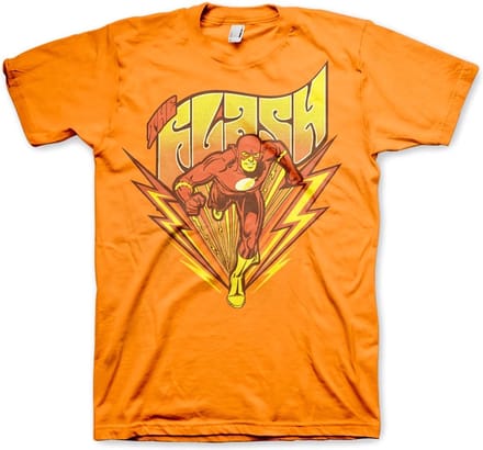 The Flash Klassiek T-shirt oranje