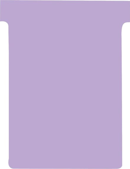 Nobo T-planbordkaarten index 3, ft 120 x 92 mm, violet