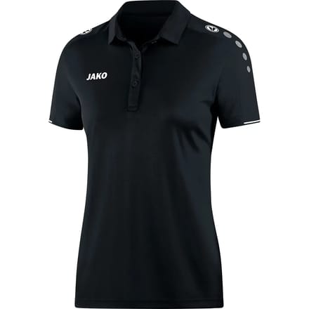 Jako Classico Polo Dames - Zwart | Maat: 36