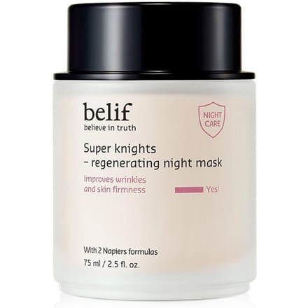 [geloof] Super Knights Regenerating Night Mask 75ml white