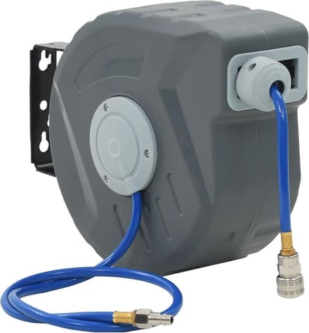 vidaXL - Automatische - luchthaspel - 1/4" - 12 - m