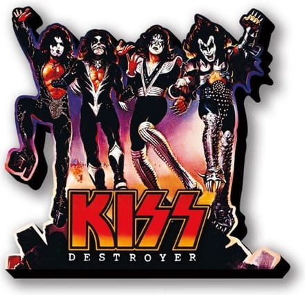 Magneet - Kiss Destroyer Funky Chunky Magnet