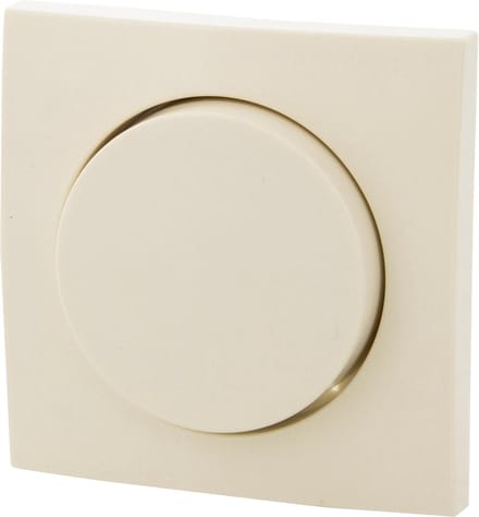 BERKER S1 CENTRAALPLAAT MET KNOP VOOR DIMMER CREME