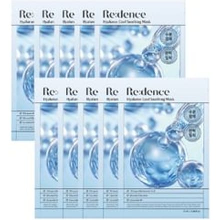 FULLight - Re:dence Hyaluron Cool Soothing Mask Set 25ml x 10 sheets