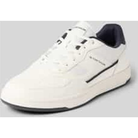 Low-top sneaker met labelreliëf model 'PATRICK'