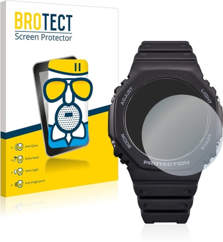 BROTECT - Screenprotector voor Casio G-Shock GA-B2100 - Folie Beschermfolie Beschermglas matte