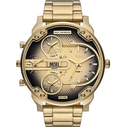 Diesel MR. DADDY SLIM Heren Horloge 54 mm - Goudkleurig