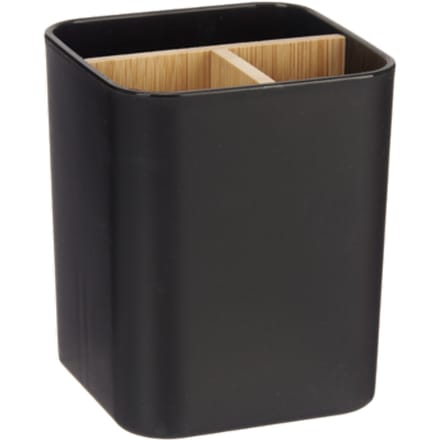Houder voor badkameraccessoires - Zwart