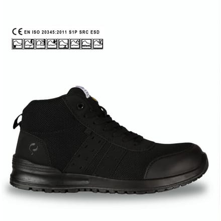 Quick Sprint Dark High QS0562 S1P - Zwart - 46