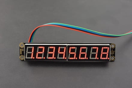 Gravity: 8-Digital LED Segment Display Module Rood (Red) DFR0646-R