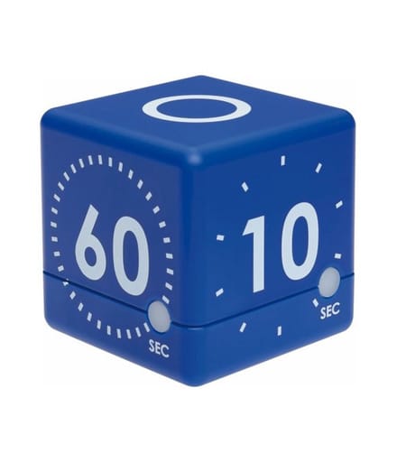 TFA Dostmann CUBE Timer Blauw Digitaal
