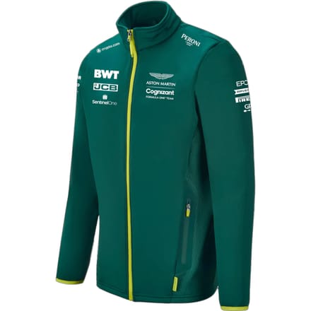 Aston Martin Cognizant F1 Official Team Heren Groen Softshell Jasje