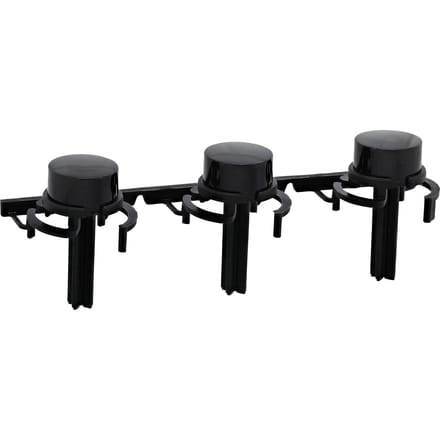 AEG drukknopkit, zwart, 3 drukknops, 3870456203