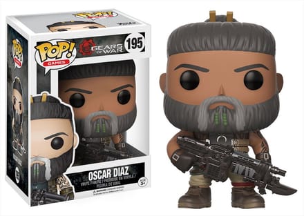 Funko Pop! Gears Of War N° 195 Oscar Diaz - Verzamelfiguur