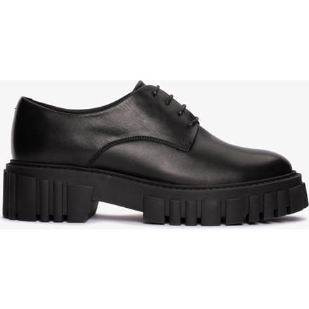 Page Walk Zwarte Leren Schoenen