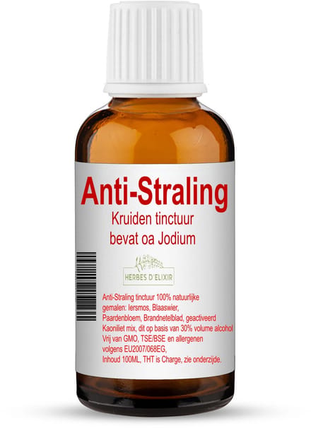Herbes D'elixir Anti-straling Tinctuur – 100 ml – 1 Stuk - Ondersteunt de weerstand