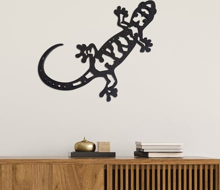 FBRK. Geometrische Gecko M - Black