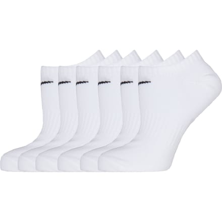 Nike - Everyday Lightweight No-Show Socks - White socks-34 - 38
