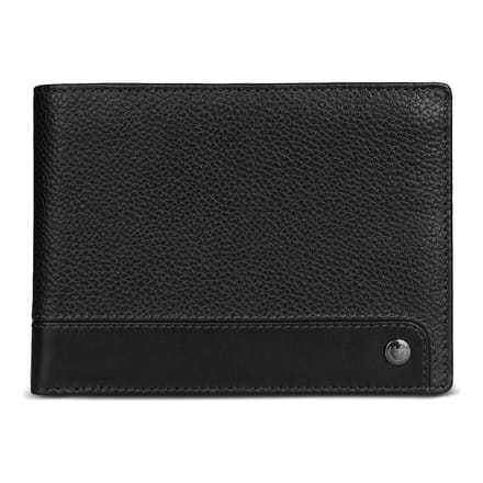 bugatti portemonnee Due Flap Wallet Black zwart
