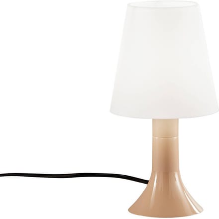 Luce Ambiente Design Tafellamp BINGO Lumetto, modderkleurig/wit, hoogte 24,5 cm