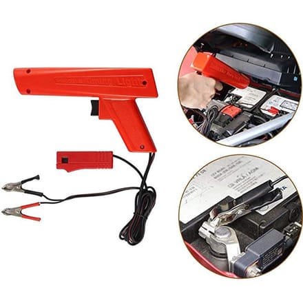 ZC100 Professionele inductieve ontstekingstijdstiplamp Ontstekingstijdstipmachine Tijdstiplamp Auto rood