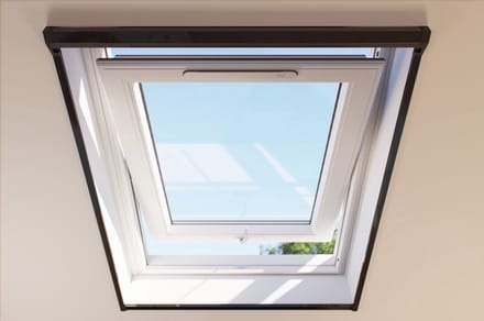 Bruynzeel rolhor raam 123x155 S700 serie ZWART