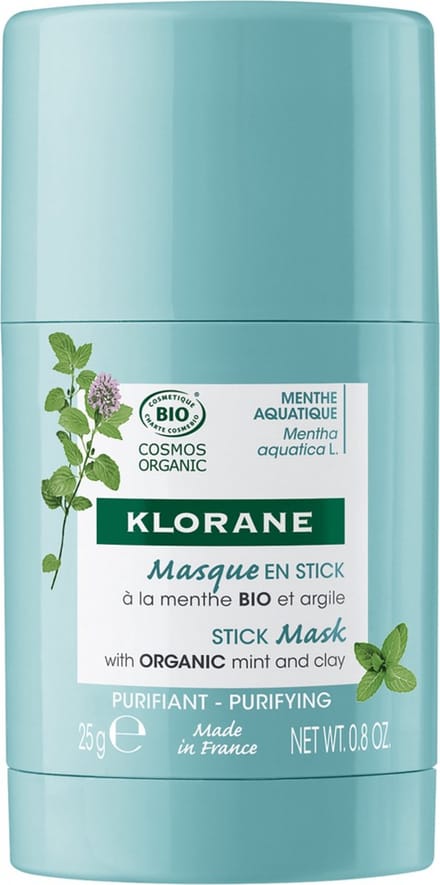 Klorane Organic Mint and Clay Mask Stick 25 g