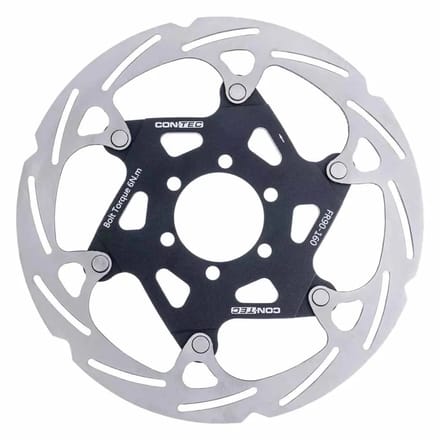 Contec Rotor Cdr-lw 6b Remschijf Zilver 203 mm