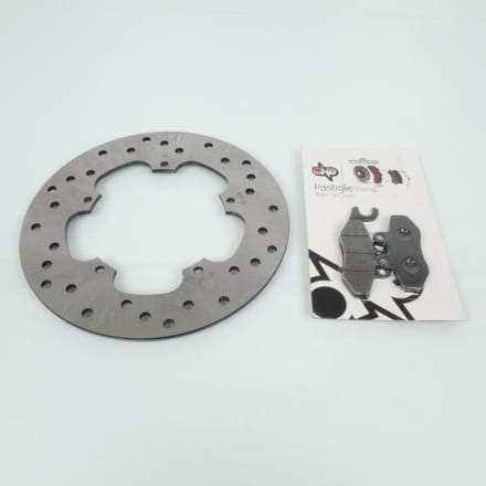 Kit disque de frein arrière One pour scooter Gilera 500 Nexus Eu3 2003 à 2011