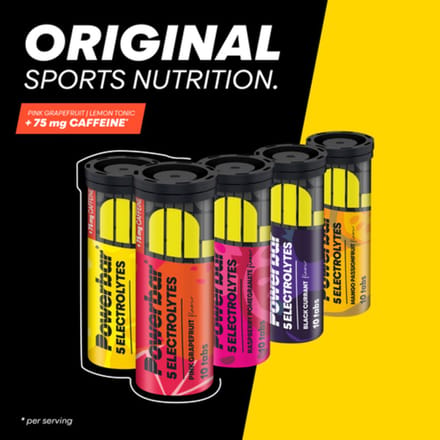 Powerbar 5 Electrolytes Drink | Mixdoos - 5 smaken | 12 x 10 tabletten